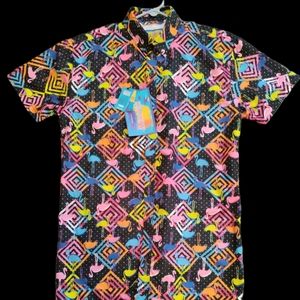 Summer Vibes; vacay beach style button shirt ⛱️ 🏖️